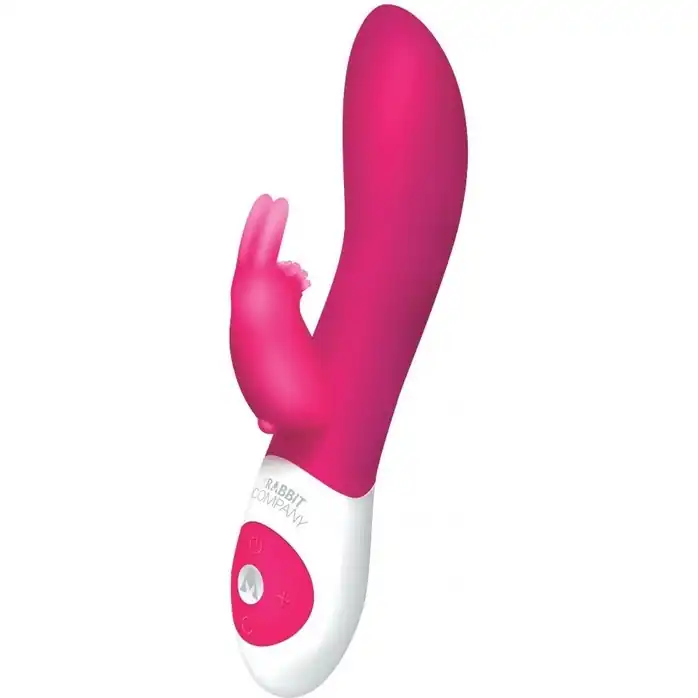 Розовый вибратор-ротатор The Rotating Rabbit - 22 см