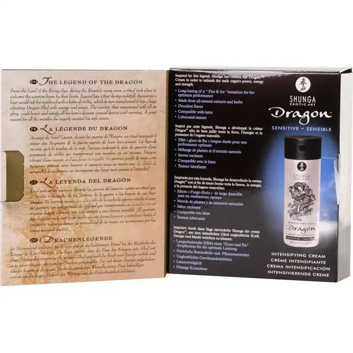 Интимный мужской крем Dragon Sensitive - 60 мл. Фотография 3.