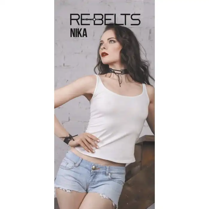 Браслет со шнуровкой Nika Black