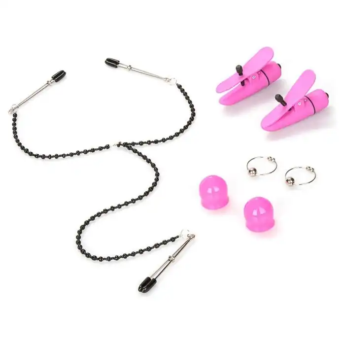 Эротический набор зажимов на соски для женщин Hers Intimate Kit - Kits