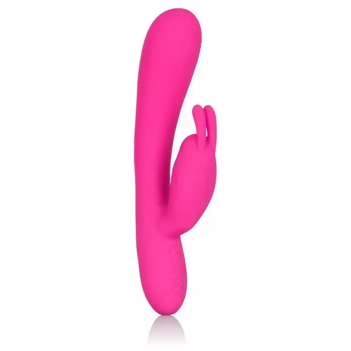 Розовый вибромассажер Embrace Massaging G-Rabbit - Entice