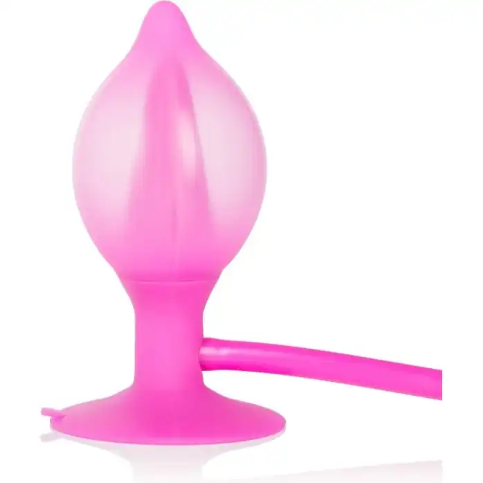 Розовый анальный расширитель Booty Call Booty Pumper Small - 9,5 см - Booty Call. Фотография 3.