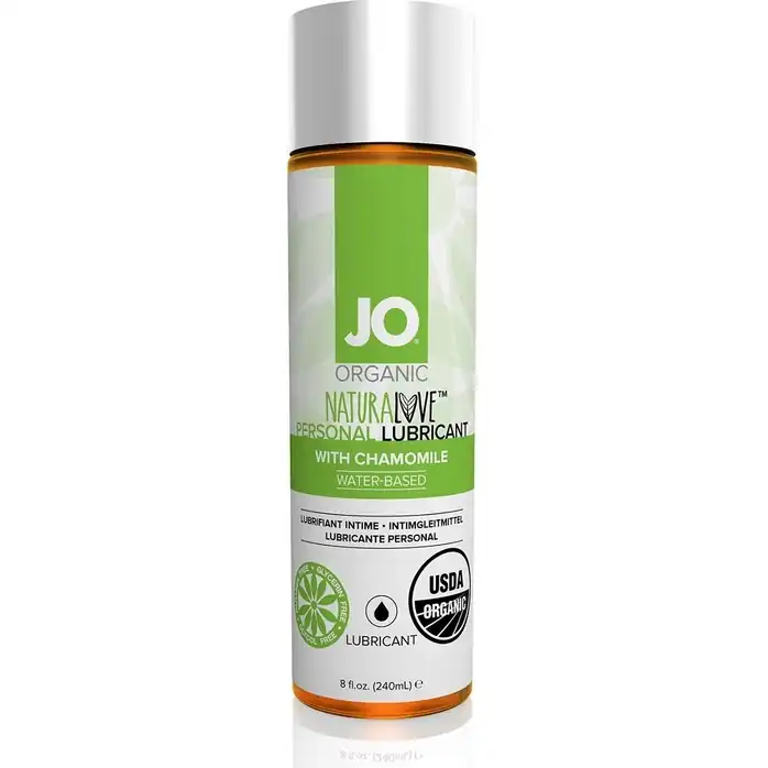 Лубрикант на водной основе с экстрактом ромашки JO NATURALOVE PERSONAL LUBRICANT - 240 мл - JO Naturalove
