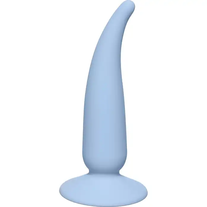 Голубая анальная пробка P-spot Teazer Blue - 12,2 см - First Time