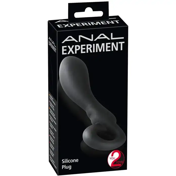 Чёрный анальный стимулятор Anal Experiment - 11 см - You2Toys. Фотография 4.