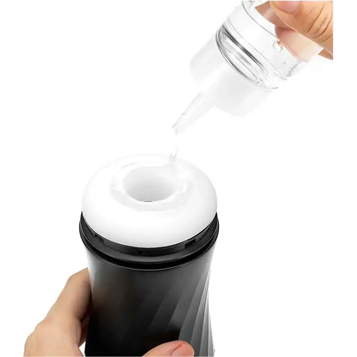 Мастурбатор с регулируемой плотностью обхвата Custom Strength CUP Twist Tickle - AIR-TECH Series. Фотография 7.