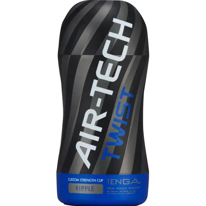 Мастурбатор с регулируемой плотностью обхвата Custom Strength CUP Twist Ripple - AIR-TECH Series