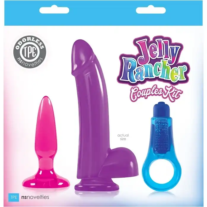 Набор стимуляторов для пары Jelly Rancher Couples Kit - Jelly Rancher. Фотография 2.