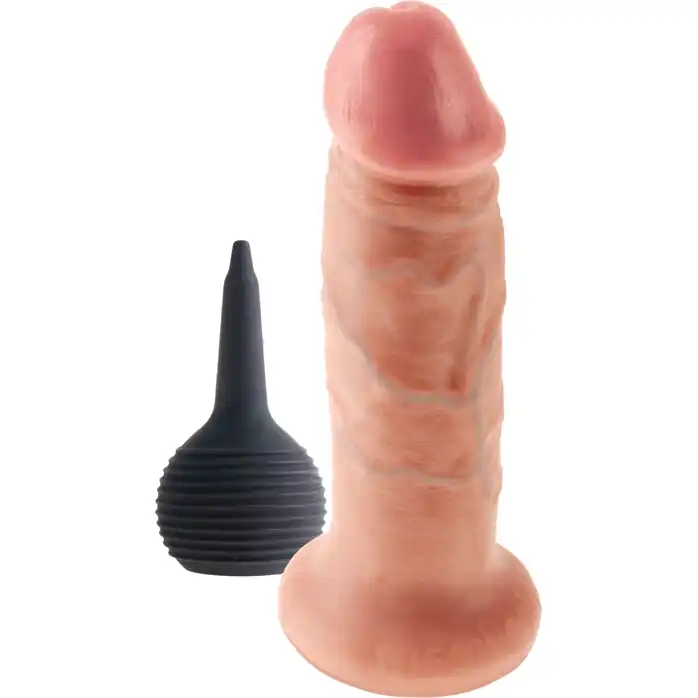 Фаллоимитатор с имитацией семяизвержения 6 Squirting Cock - 17,8 см - King Cock. Фотография 4.
