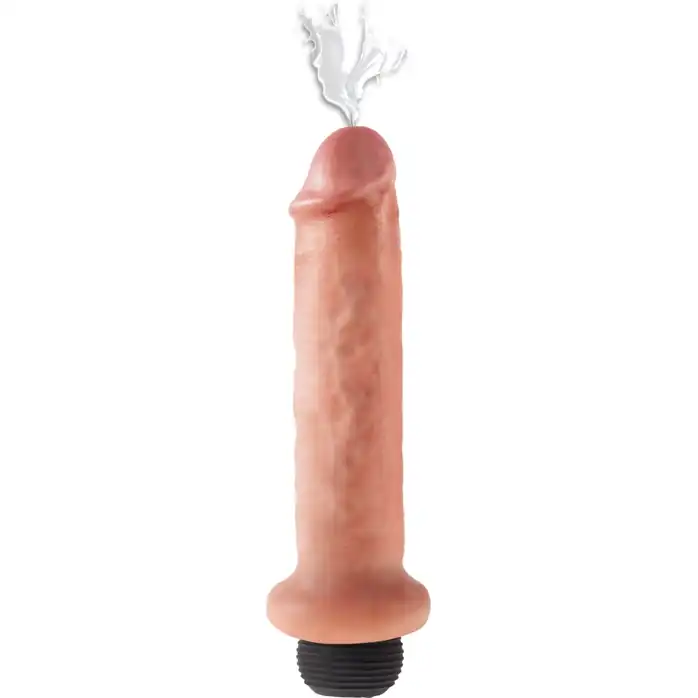 Фаллоимитатор с имитацией семяизвержения 7 Squirting Cock - 21,6 см - King Cock