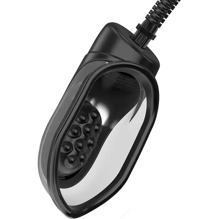 Вакуумная помпа для половых губ и клитора Perfect Touch Vibrating Pussy Pump - Fetish Fantasy Series. Фотография 3.