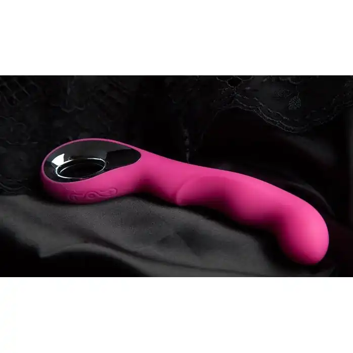 Роскошный вибростимулятор G-Spot для массажа G-точки - 20,5 см. Фотография 4.