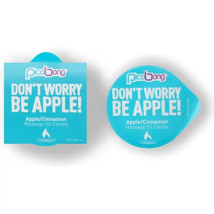 Массажная свеча с ароматом яблока и корицы APPLE CINNAMON MASSAGE OIL CANDLE