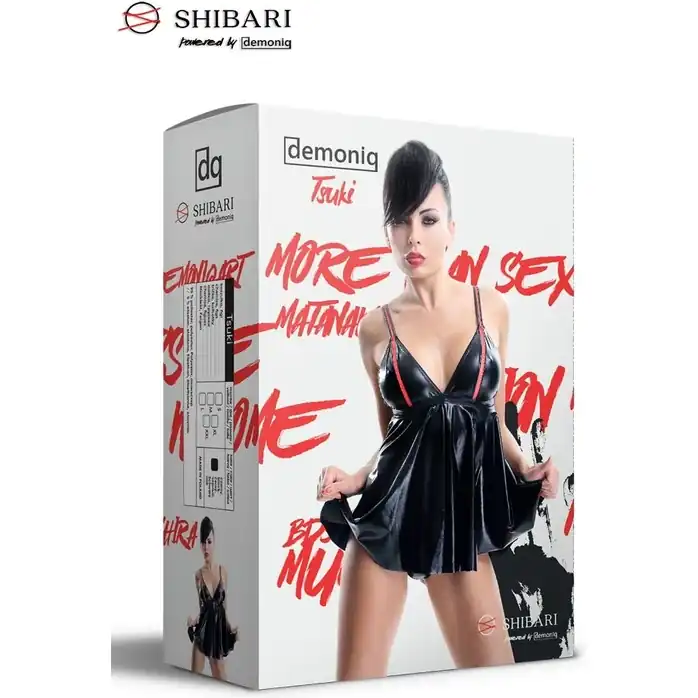 Эффектный беби-долл с открытой спиной Tsuki - Shibari сollection. Фотография 3.