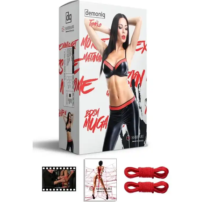 Эффектный комплект Tomiko с веревками для связывания - Shibari сollection. Фотография 4.