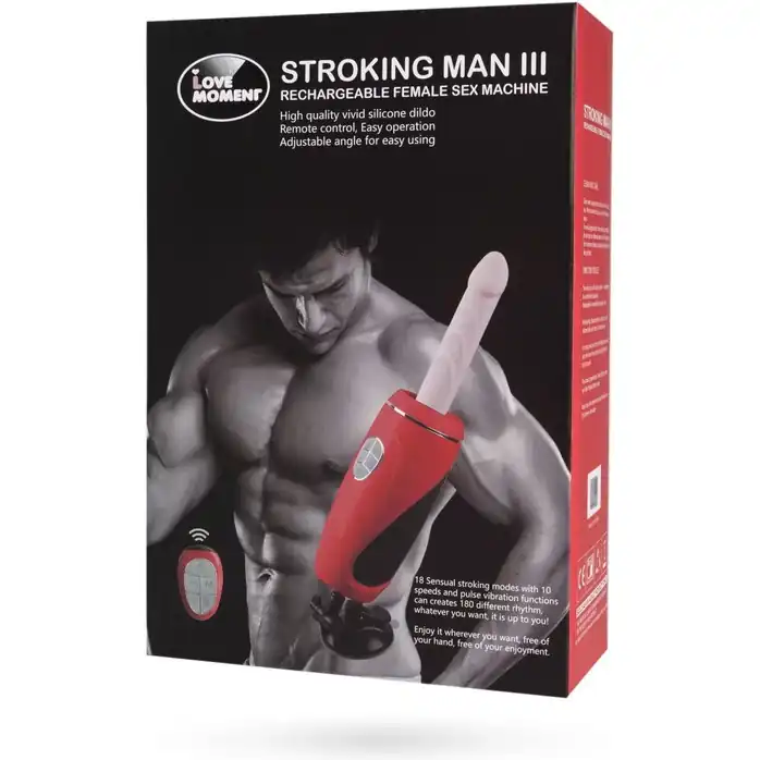 Секс-машина Stroking Man III с пультом управления и присоской. Фотография 3.