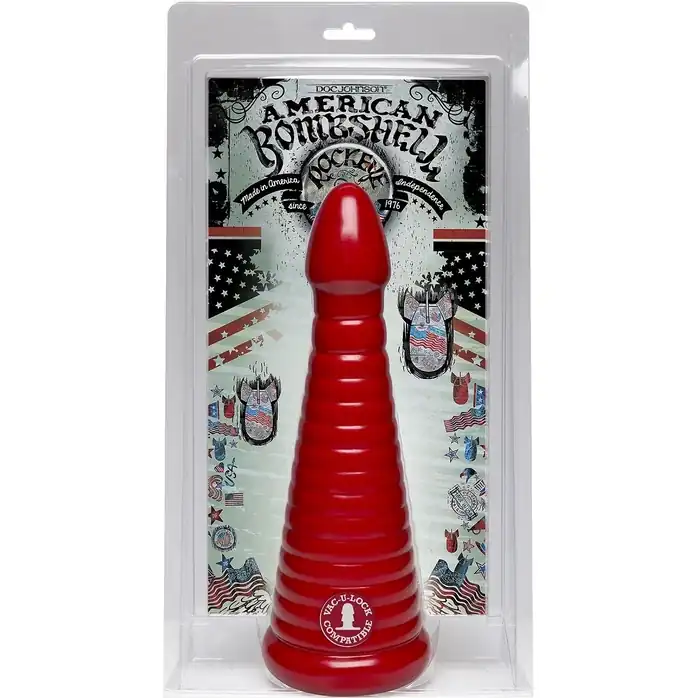 Красный анальный стимулятор American Bombshell Rockeye Cherry Bomb - 27,9 см - American Bombshell. Фотография 2.
