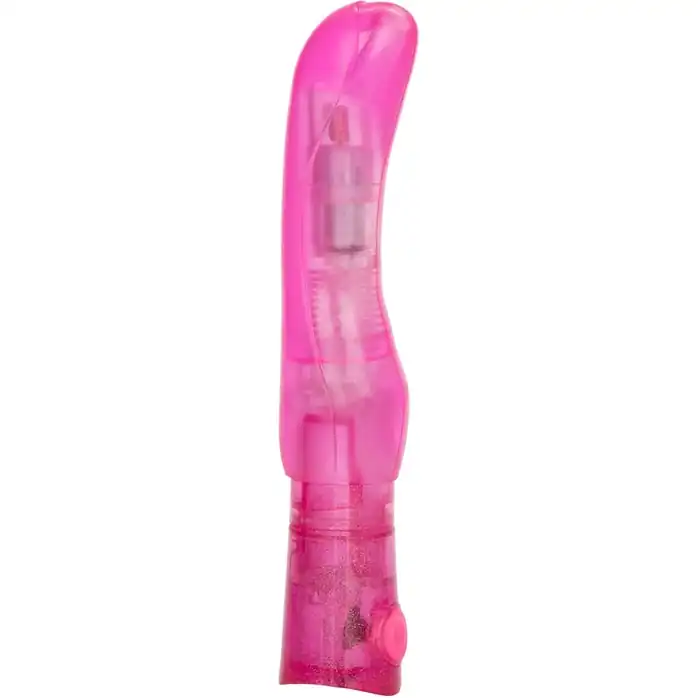 Розовый вибромассажер First Time Solo Exciter - 16 см - First Time. Фотография 2.