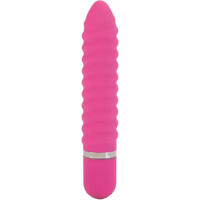 Розовый вибромассажер 10-Function Charisma Twisty - 19,75 см - Charisma