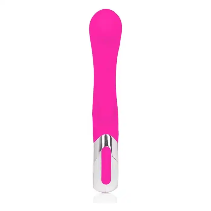 Розовый вибромассажер Embrace Felicity Wand - 21 см - Embrace. Фотография 2.