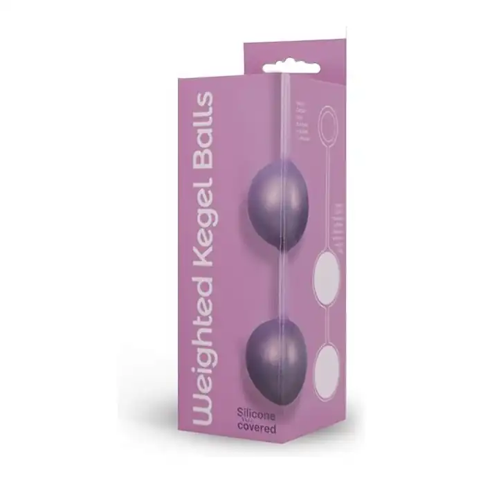 Вагинальные шарики в силиконовой оболочке Weighted Kegel Balls. Фотография 2.