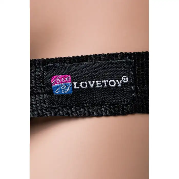Насадка-фаллоимитатор на кожаных трусиках Harness Ultra Realistic 8 - 20 см - HARNESS CLASSIC COMFORT. Фотография 11.