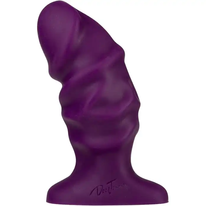 Фиолетовый анальный стимулятор The Raging Plug - 11 см - Platinum Premium Silicone