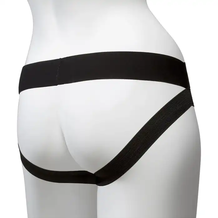 Трусики с плугом Vac-U-Lock Panty Harness with Plug Dual Strap - S/M - Vac-U-Lock. Фотография 2.