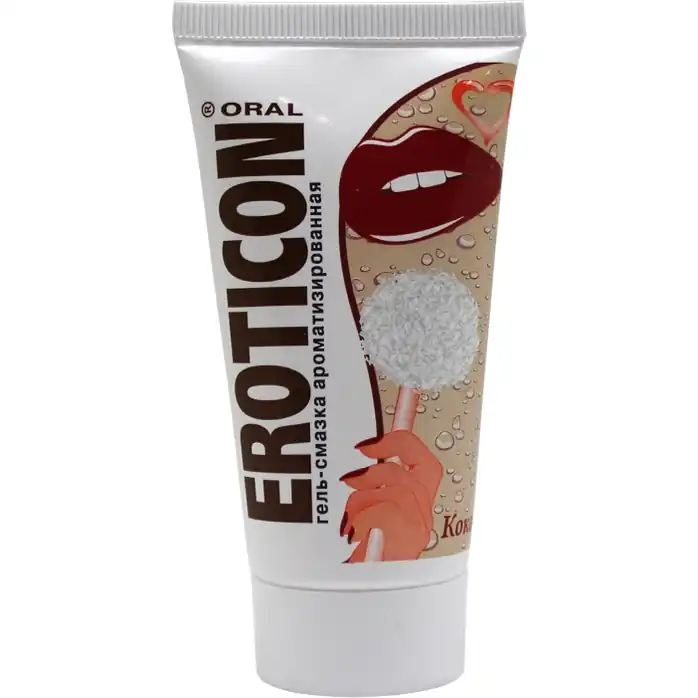 Гель-смазка с ароматом кокоса Eroticon - 50 мл - Eroticon lubricants