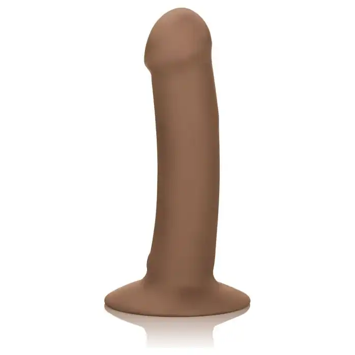 Бежевый вибромассажёр с присоской LUXE Touch-Sensitive Vibrator - 16,5 см - Luxe. Фотография 4.