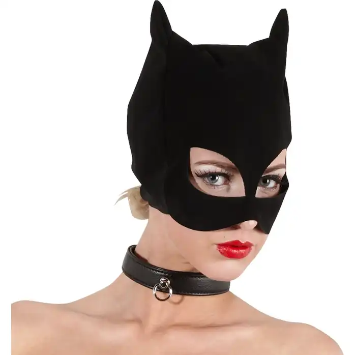 Полушлем с кошачьими ушками Cat Mask - Bad Kitty