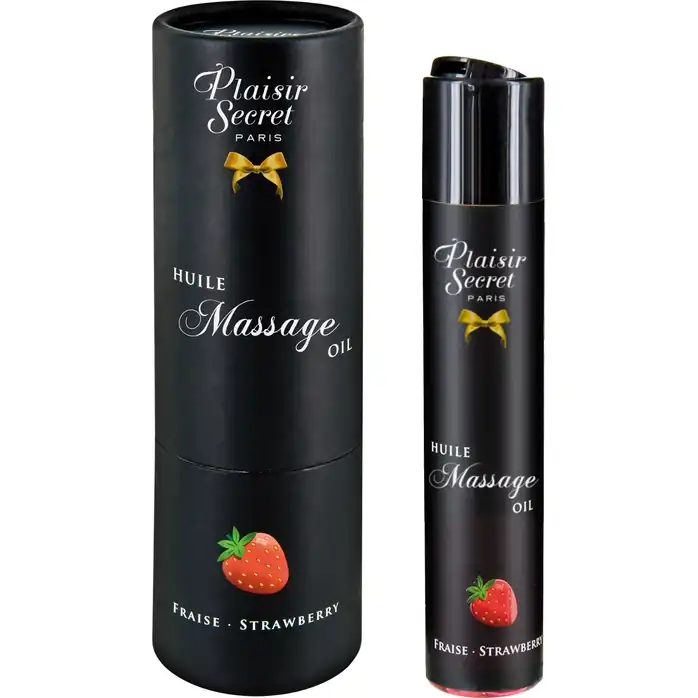 Массажное масло с ароматом клубники Huile de Massage Gourmande Fraise des Bois - 59 мл