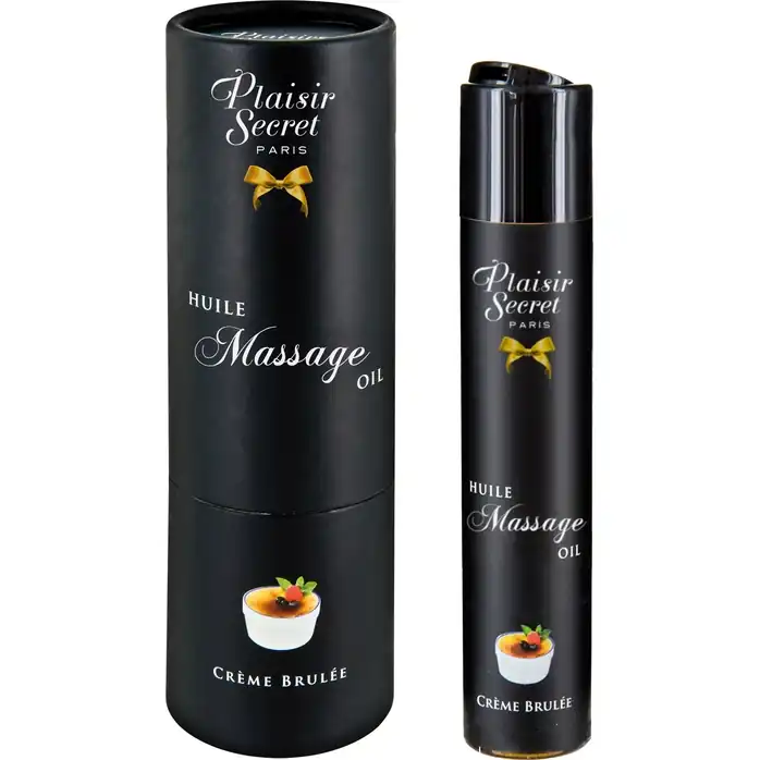 Массажное масло с ароматом крем брюле Huile de Massage Gourmande Creme Brulée - 59 мл