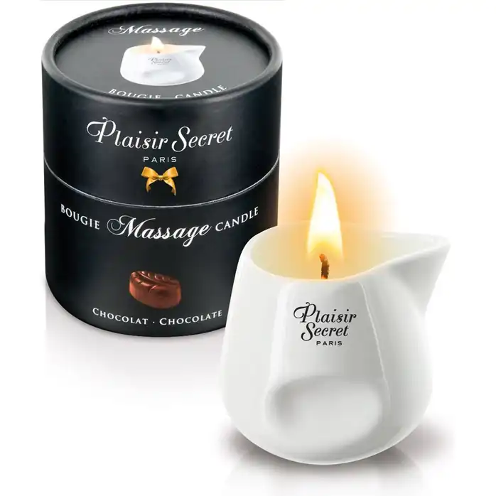 Массажная свеча с ароматом шоколада Bougie de Massage Gourmande Chocolat - 80 мл