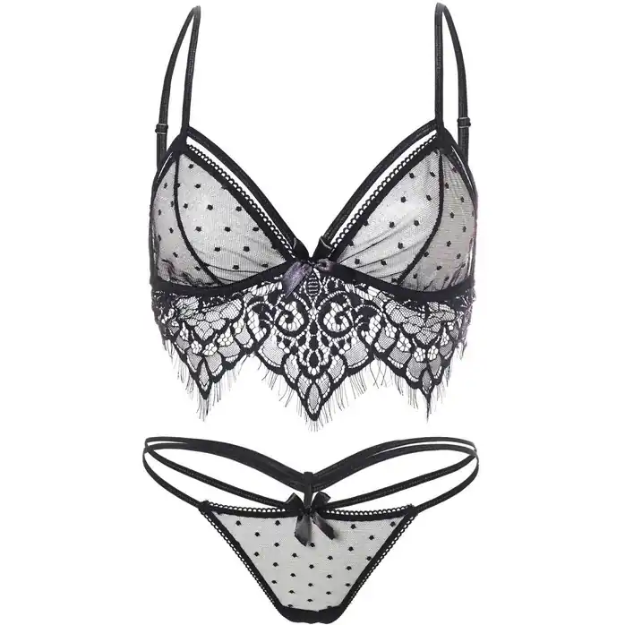 Комплект с лифом и стрингами BRA TOP, CHANTILLY LACE STRING. Фотография 5.