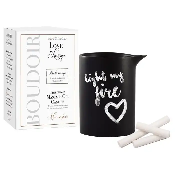 Массажная свеча с феромонами Love In Luxury Seduced Pheromone Soy Massage Candle Moroccan Fusion - 154 мл