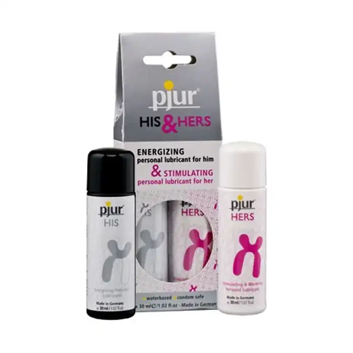 Набор стимулирующих лубрикантов pjur His Hers - 2 х 30 мл