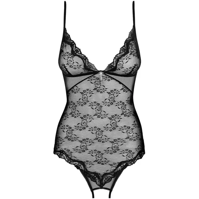 Боди Charms из цветочного кружева с интимным доступом - Spicy. Фотография 5.