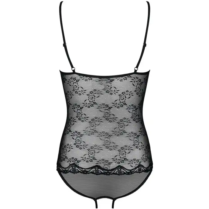Боди Charms из цветочного кружева с интимным доступом - Spicy. Фотография 6.