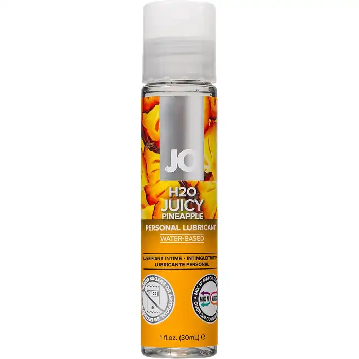 Смазка с ароматом ананаса JO Flavored Juicy Pineapple - 30 мл - JO H2O Flavors