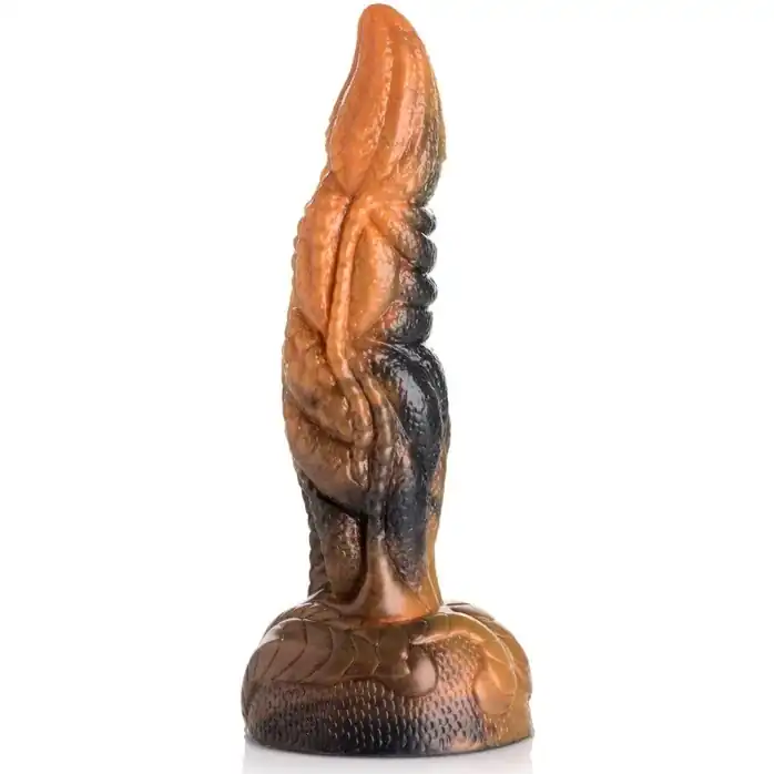 Фантазийный фаллоимитатор Ravager Rippled Tentacle Silicone Dildo - 20,3 см - Creature Cocks