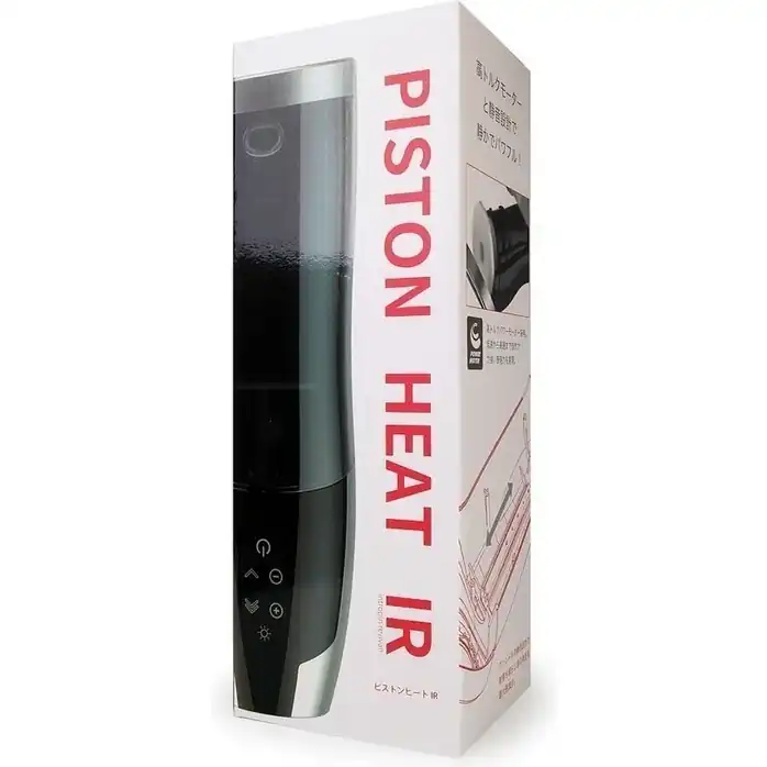 Вибромастурбатор Piston Heat с возвратно-поступательными движениями и нагревом. Фотография 8.