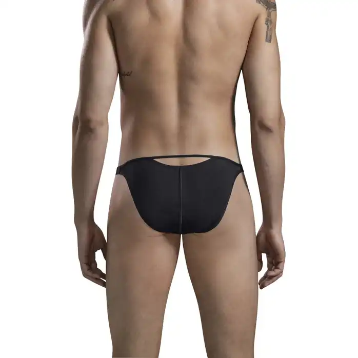 Черные сексуальные трусы-слипы Luxury Brief Slip. Фотография 3.