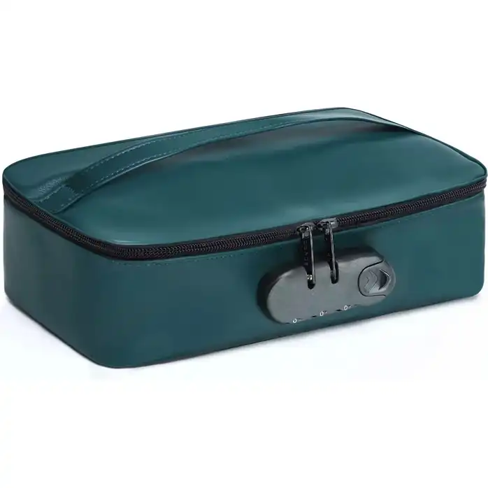 Зеленая сумочка для хранения игрушек Discreet Box
