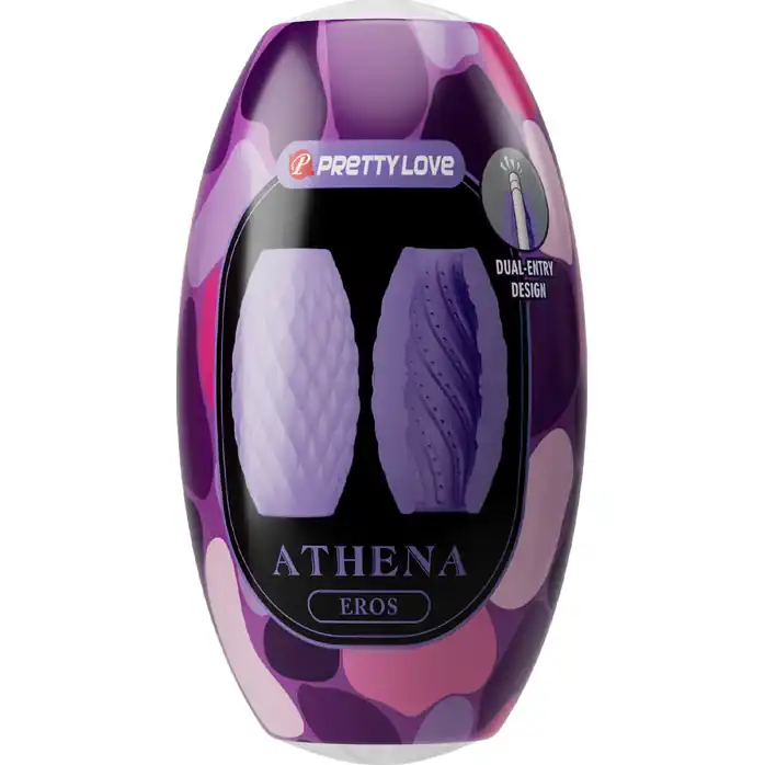 Сиреневый нереалистичный мастурбатор Athena - Pretty Love. Фотография 6.