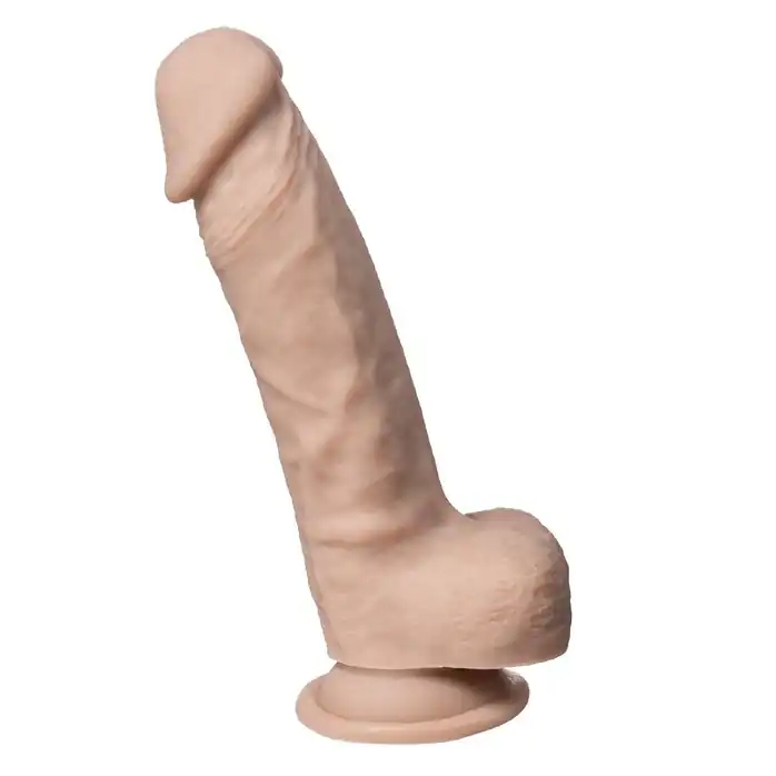 Телесный фаллоимитатор Real Skin Model 1 - 23 см - SILEXD