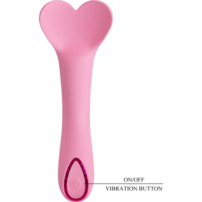 Розовый мини-вибратор DJ Cock - 13,9 см - Pretty Love. Фотография 7.