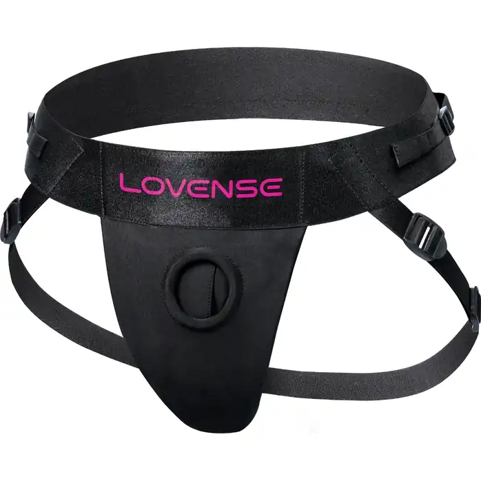 Черные универсальные трусики Lovense из спандекса. Фотография 3.