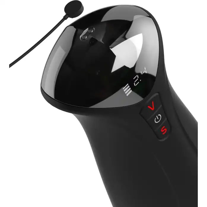 Мастурбатор-вагина в колбе с вибрацией Fuck-O-Matic Pro XL - PDX Elite. Фотография 5.