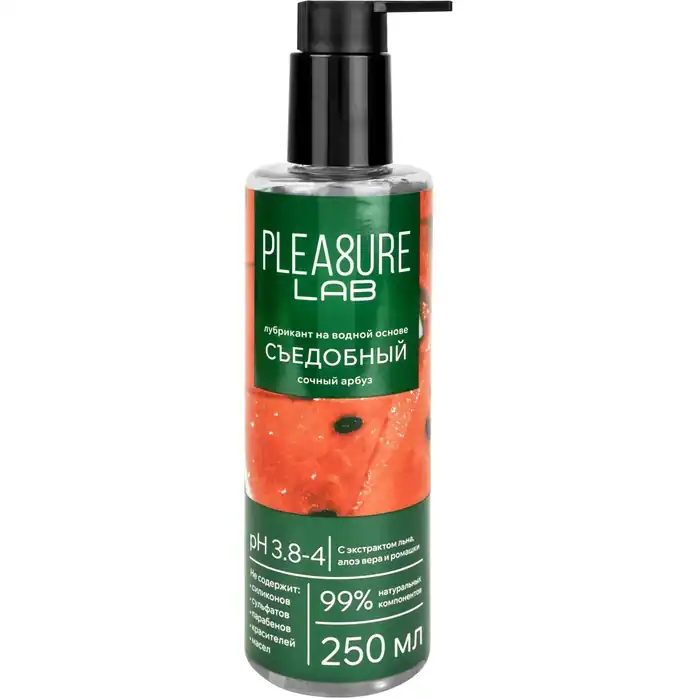 Лубрикант на водной основе Pleasure Lab с ароматом арбуза - 250 мл